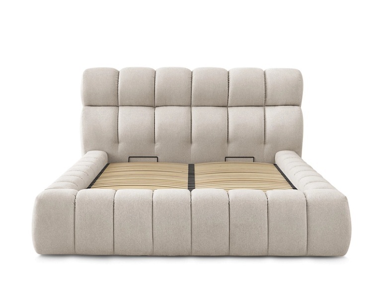 Bettkasten BOBOCHIC MONT-BLANC 160x200cm beige