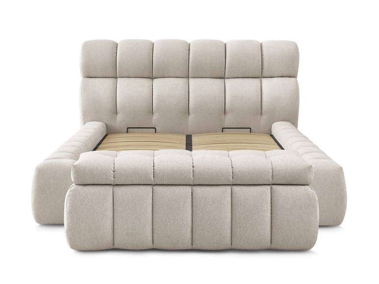 Bettkasten BOBOCHIC MONT-BLANC 180x200cm beige