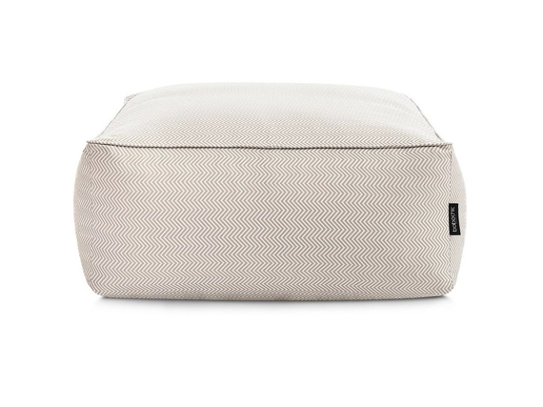 Gartenhocker BOBOCHIC NOUR Stoff Beige
