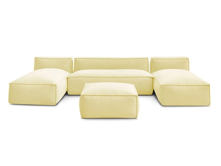 Garten-Set BOBOCHIC BIARRITZ Stoff chiniert gelb