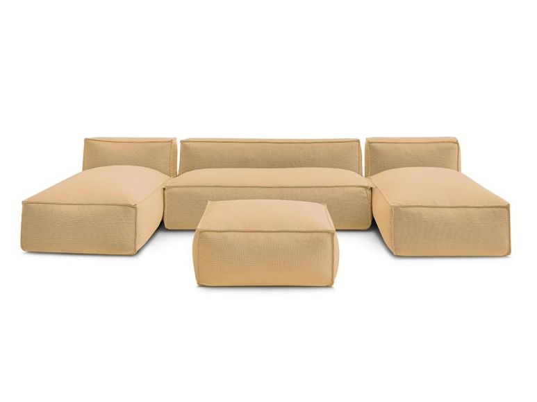 Garten-Set BOBOCHIC BIARRITZ Stoff chiniert orange