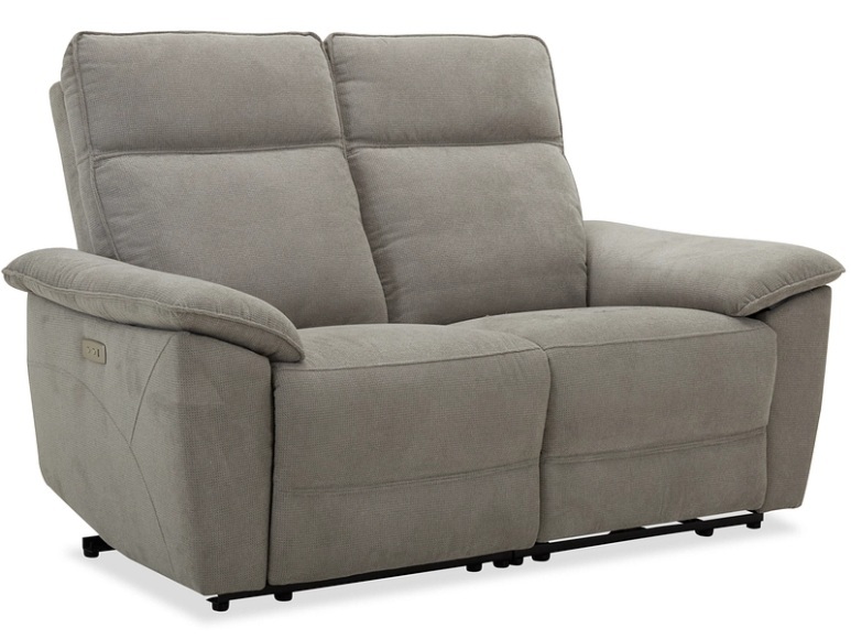 2er Sofa PLYMOUTH Polyester weiss