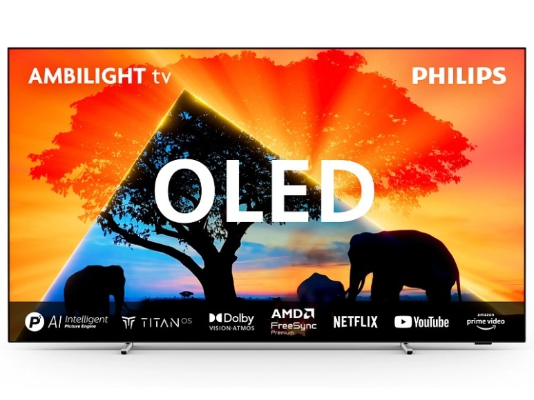 OLED-Fernseher PHILIPS 55''/139 cm 55OLED759/12, 4K UHD
