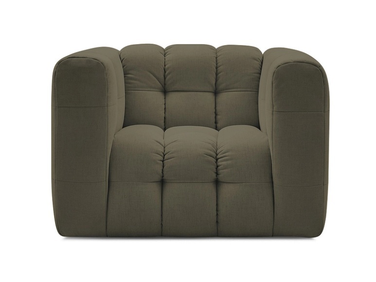 Sessel BOBOCHIC ULYSSE Stoff grün