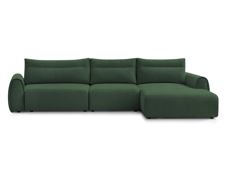 Ecksofa BOBOCHIC ADEN Stoff grün