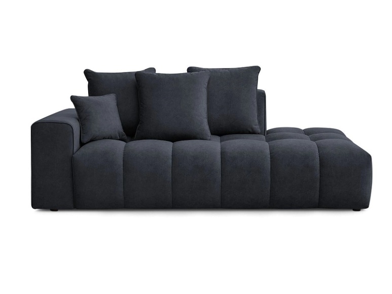 3er Sofa BOBOCHIC MONT-BLANC Samt dunkelblau