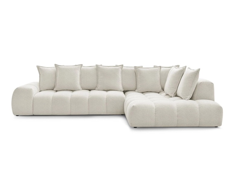 Ecksofa BOBOCHIC EVEREST weiss
