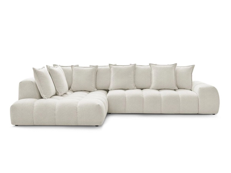 Ecksofa BOBOCHIC EVEREST weiss