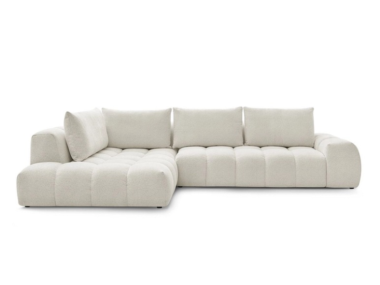 Ecksofa BOBOCHIC EVEREST weiss