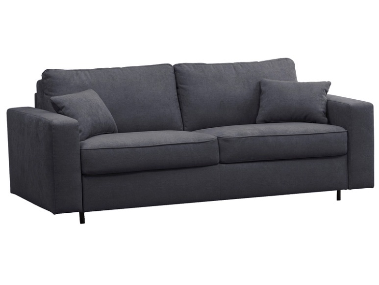 Bettsofa BRONX Stoff dunkelgrau