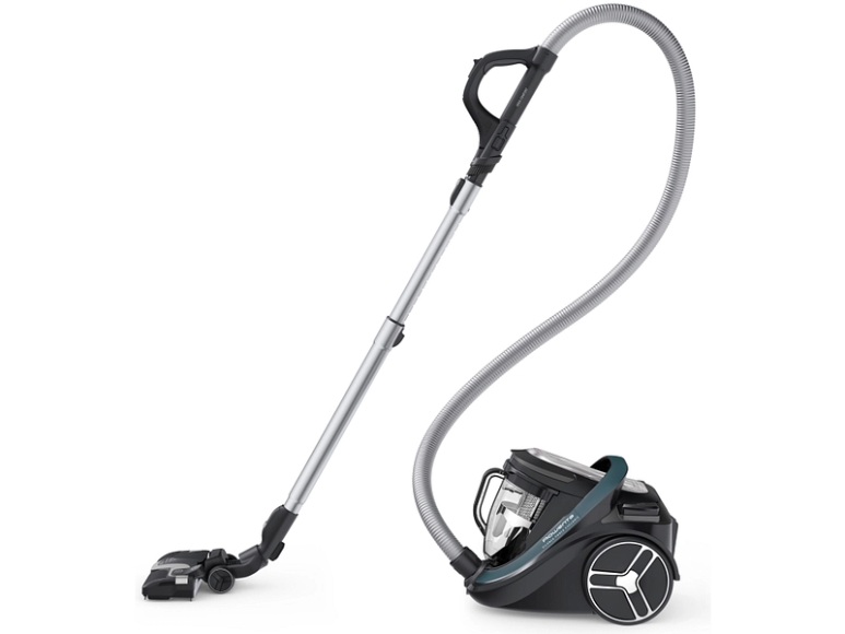 ROWENTA Silence Force Animal - Beutelloser Bodenstaubsauger (Schwarz)