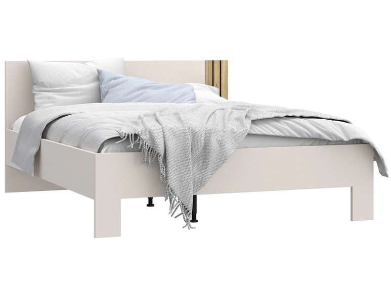 Bett MARBELLA 160x200cm dekor beige