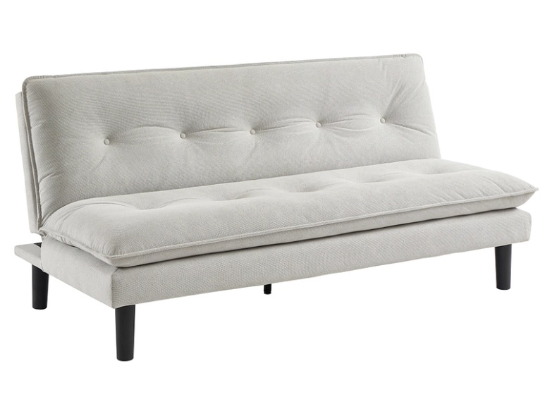 Bettsofa JAKOB Stoff grau
