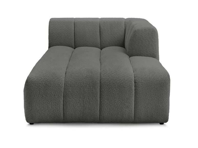 Récamière BOBOCHIC ANNECY Boucle-Stoff dunkelgrau