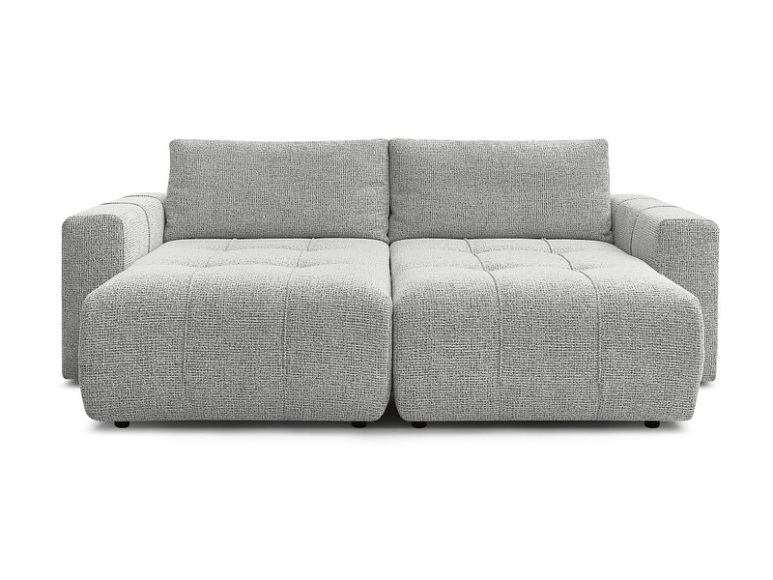 Sofa BOBOCHIC ARSENE Stoff chiniert hellgrau