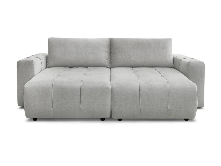 Sofa BOBOCHIC ARSENE Samt hellgrau