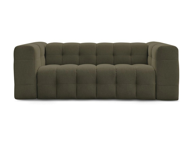 3er Sofa BOBOCHIC CLOUD Stoff grün