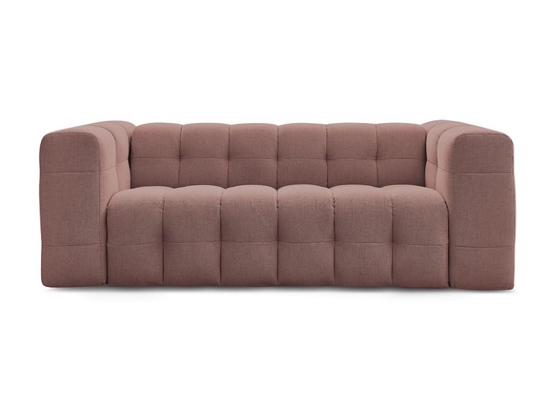 3er Sofa BOBOCHIC CLOUD Stoff rosa