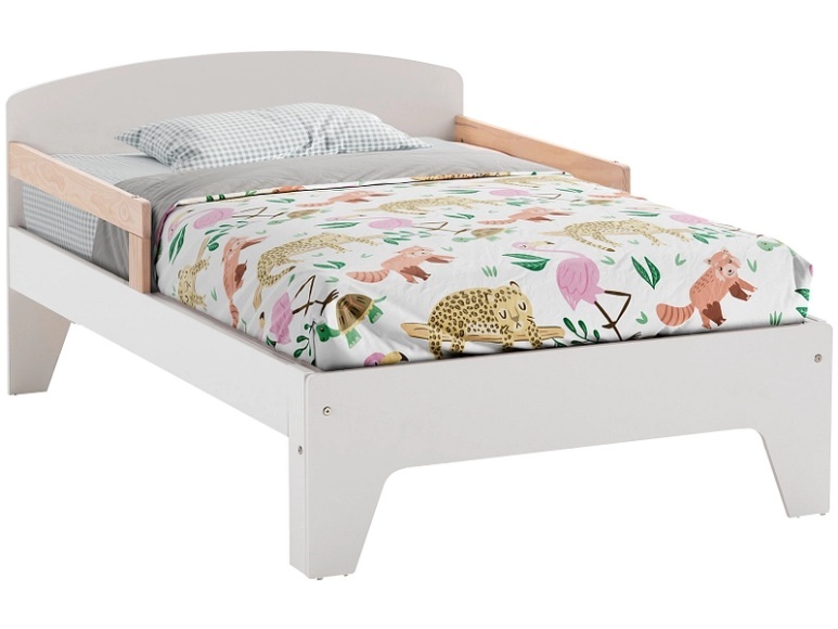 Bett wandelbar TIMY 90x200cm weiss