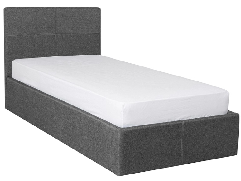 Bettkasten ASLAN 90x200cm grau