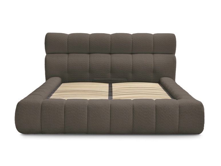 Bettkasten BOBOCHIC MONT-BLANC 160x200cm rotbraun