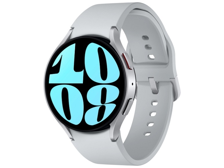 SAMSUNG Galaxy Watch6 (44 mm, LTE-Version) - Smartwatch (Breite: 20 mm, -, Silver)