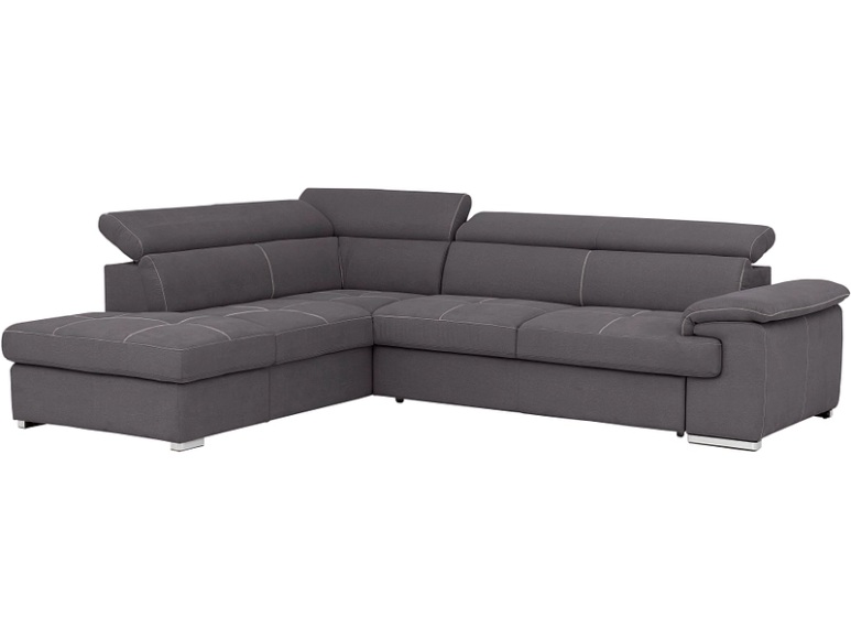 Ecksofa CORSA Stoff grau