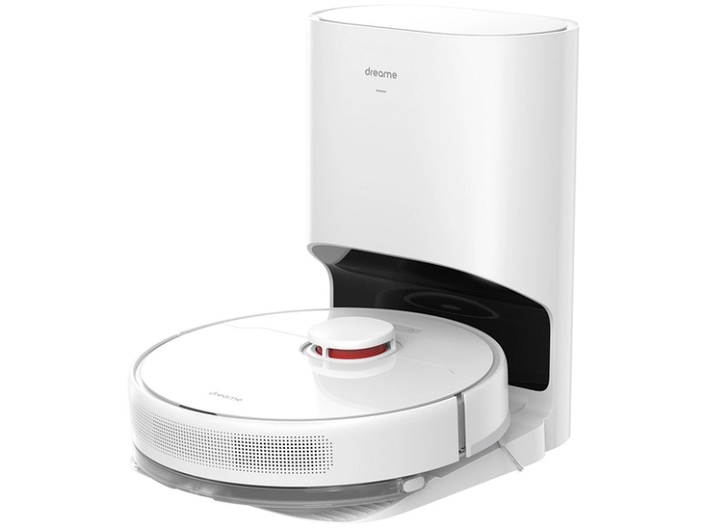 dreame D10 Plus Saug-und Wischroboter Weiß App gesteuert, Sprachgesteuert, Kompatibel mit Amazon Alexa, kompatibel mit