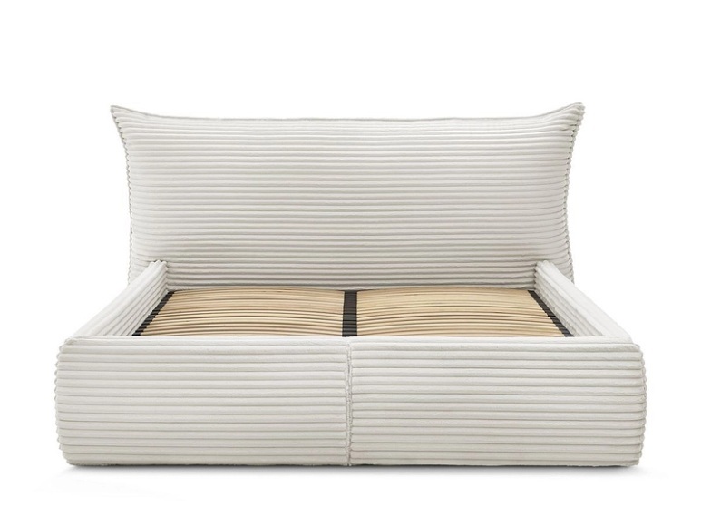 Bettkasten BOBOCHIC JADE 160x200cm stoff beige