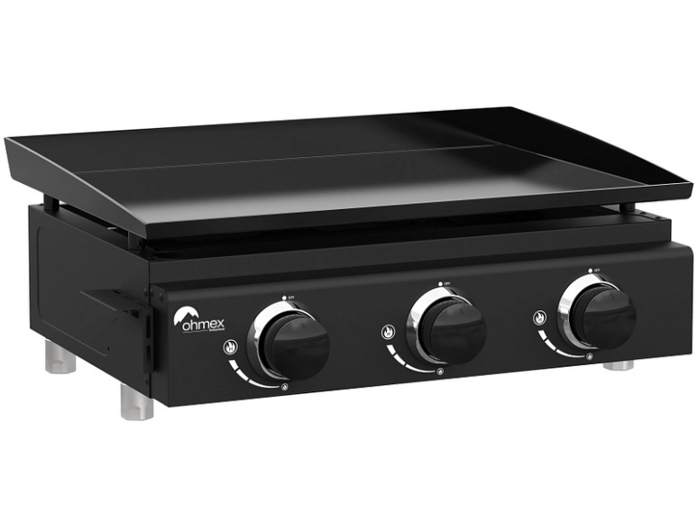 OHMEX Plancha mit Gas OHM-PLA-3125