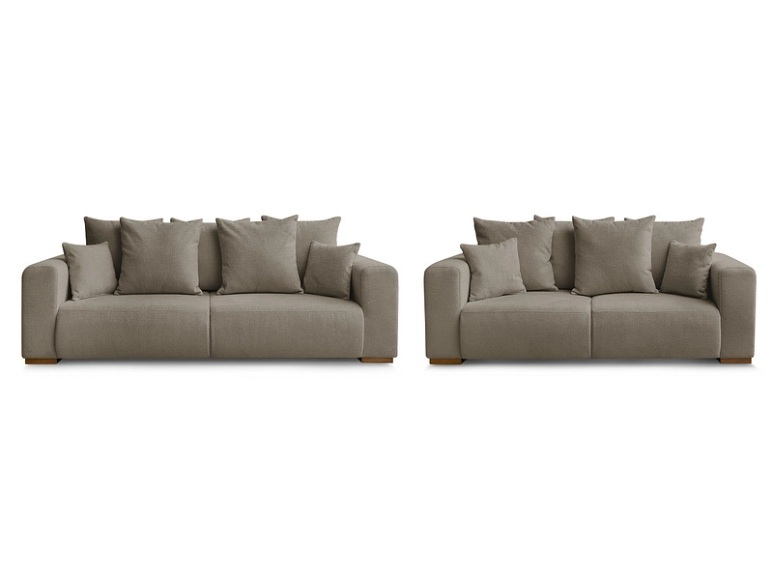 2er + 3er Sofa BOBOCHIC SIDONIE