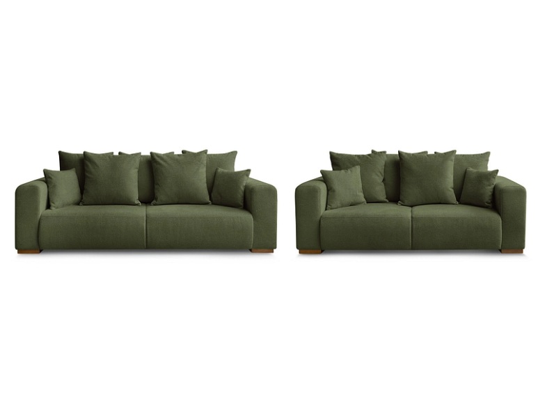2er + 3er Sofa BOBOCHIC SIDONIE