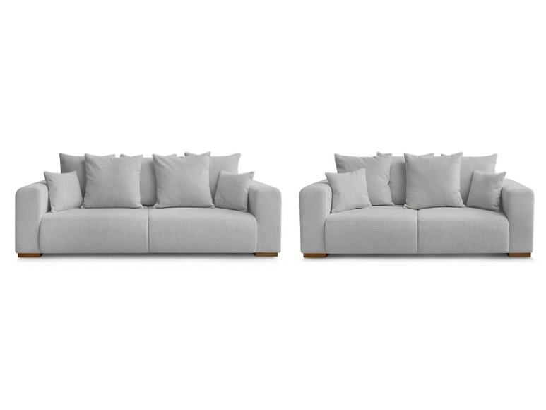 2er + 3er Sofa BOBOCHIC SIDONIE