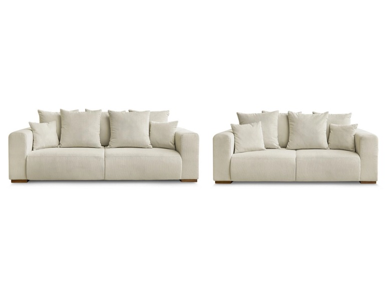 2er + 3er Sofa BOBOCHIC SIDONIE