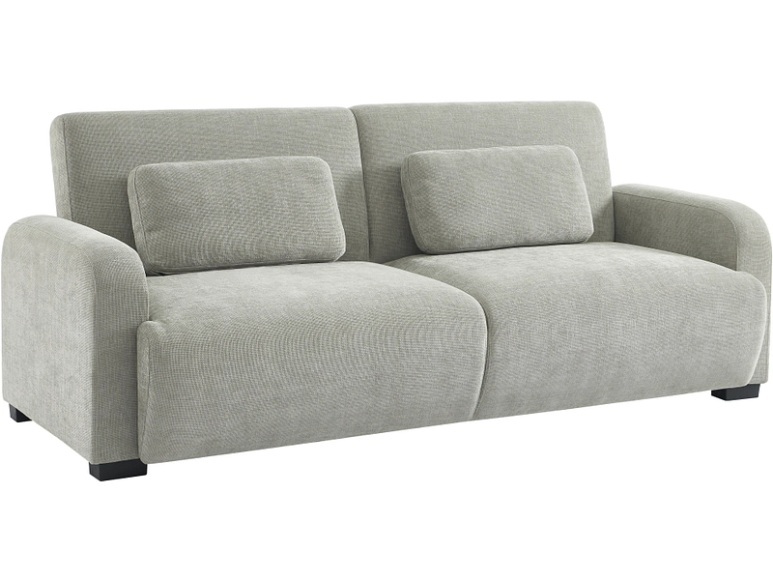 Bettsofa BOBY Stoff grau