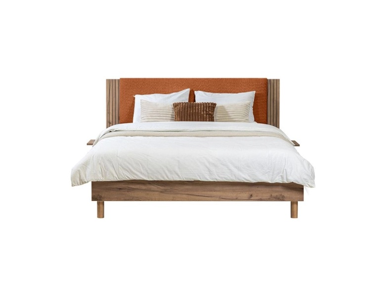 Bett BOBOCHIC LIOR 160x200cm orange