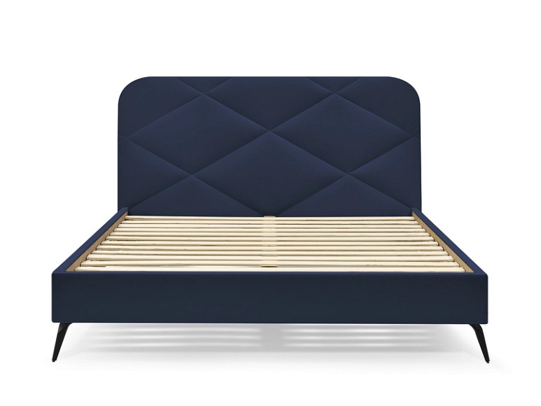 Bett BOBOCHIC PRUNE 160x200cm blau