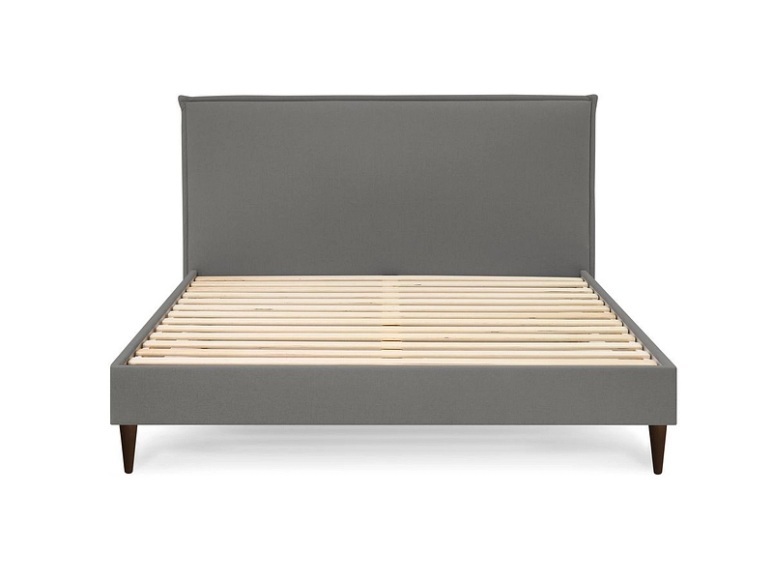 Bett BOBOCHIC SARY 160x200cm dunkelgrau