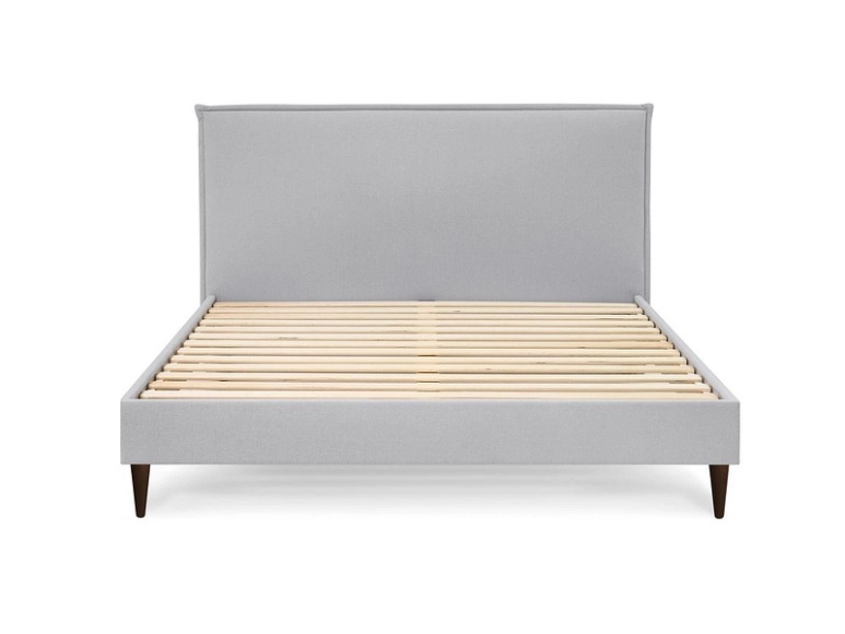 Bett BOBOCHIC SARY 160x200cm hellgrau