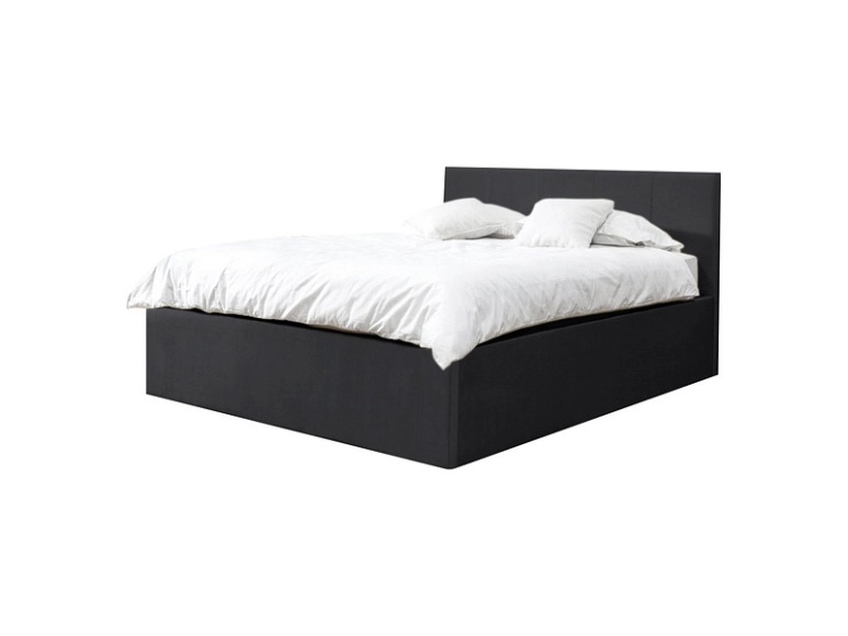Bett BOBOCHIC VIVARA 160x200cm dunkelgrau