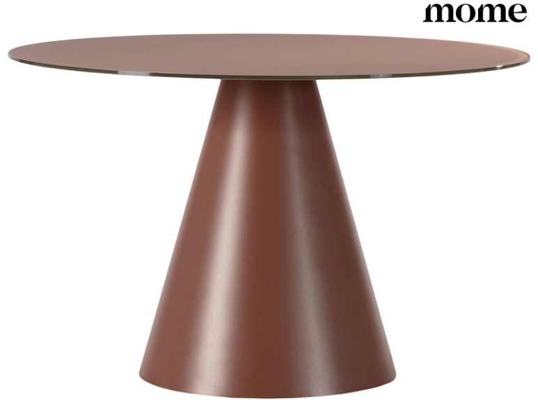 Tisch MOME VIDA 120x120x75cm hellbraun