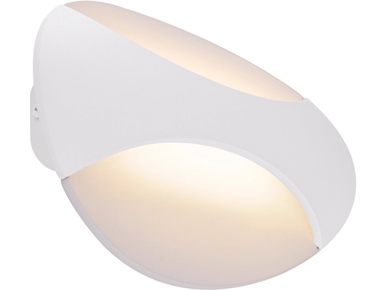 Wandleuchte Alexandra Metall weiss 1xLED