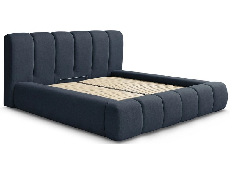 Bettkasten BOBOCHIC DENALI 160x200cm dunkelblau