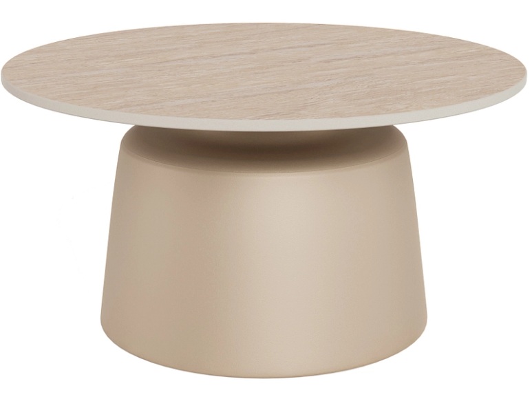 Couchtish SANTORINI 70x70x36cm beige