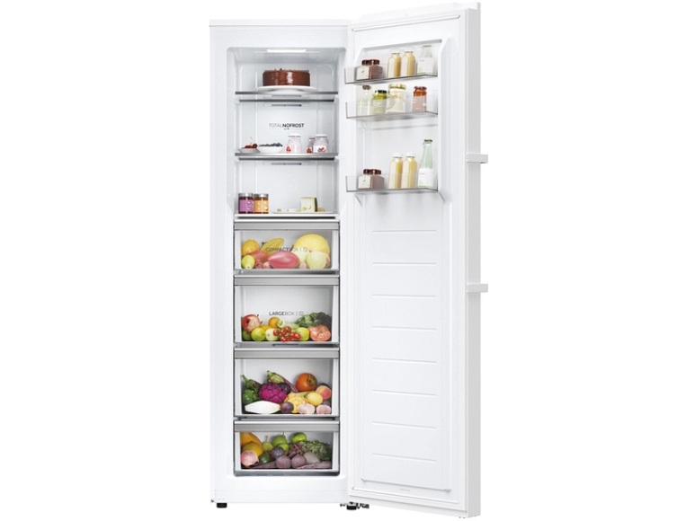 Haier H4F306WCH1 Gefrierschrank Weiss rechts