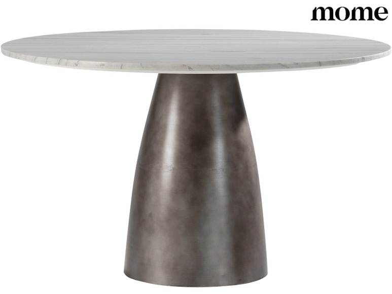 Tisch MOME AMAL 130x130x76cm weiss