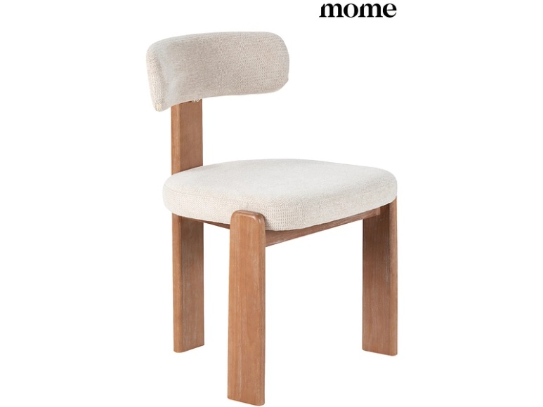 Stuhl MOME NADIA Stoff beige