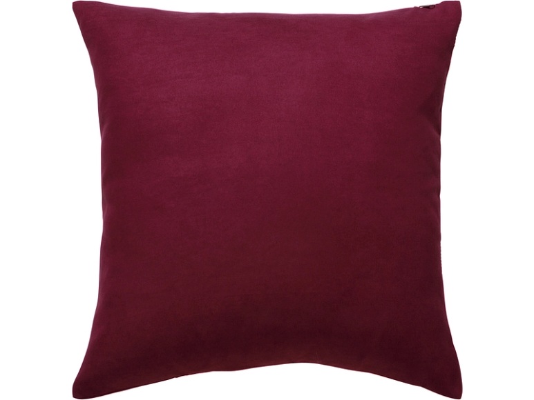 Kissen MILANO 40x40cm violett unifarben