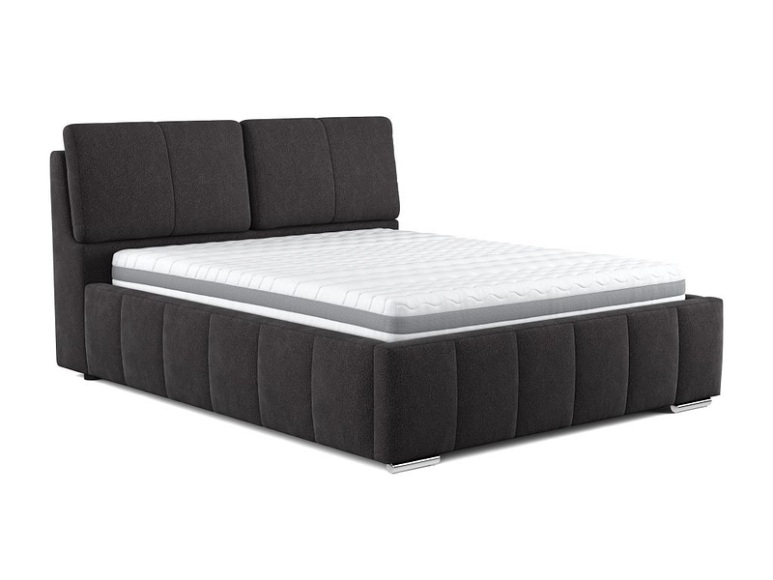 Bettkasten PACO 160x200cm stoff schwarz