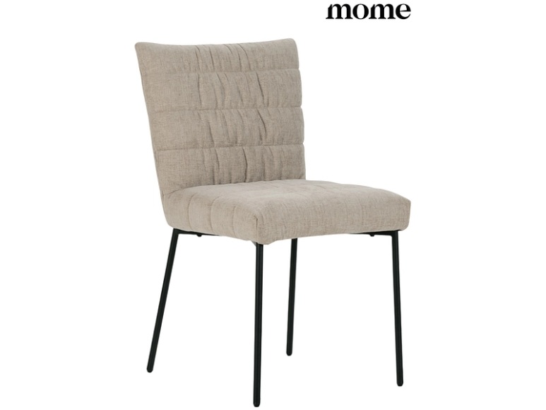 Stuhl MOME NAOMI Stoff beige